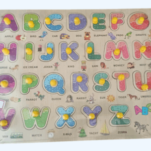 WOODEN ABCD PUZZLES
